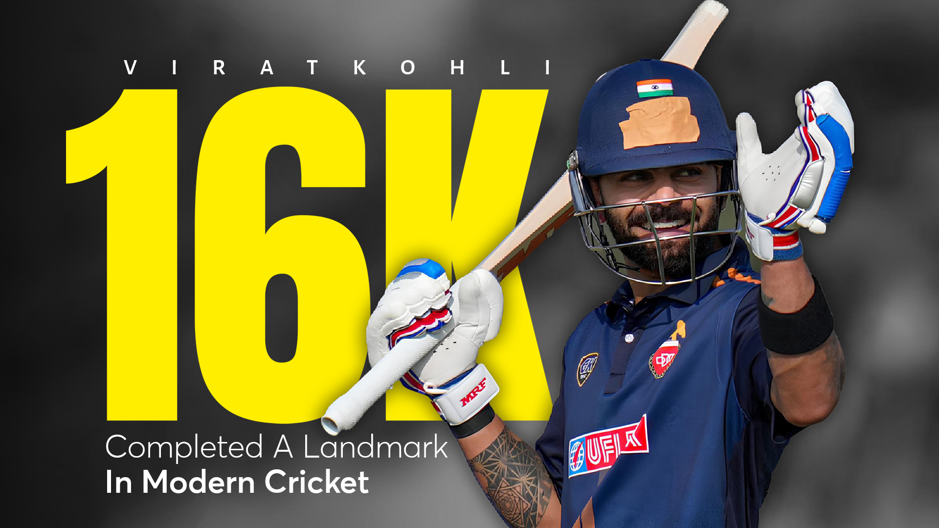 Virat kohli completes